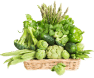 A basket of Brussel sprouts